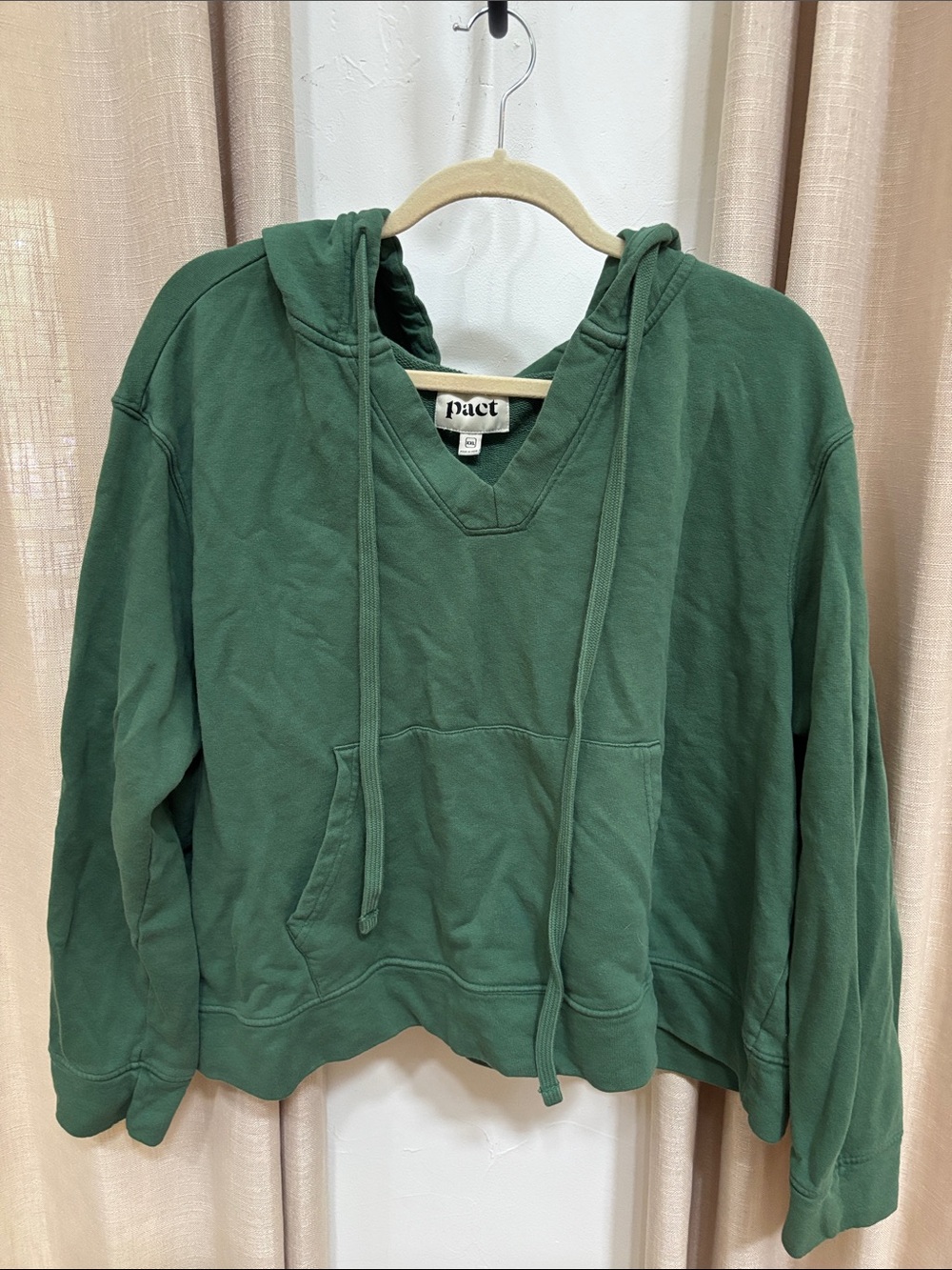 Pact organic cotton hoodie